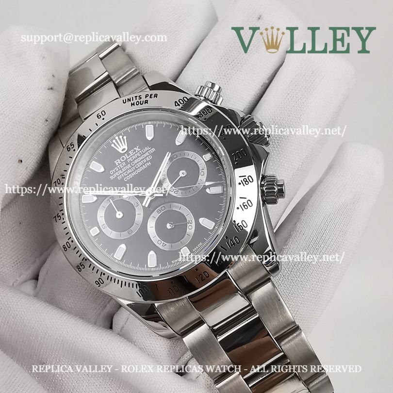 D004 Rolex Daytona 116520 Black Dial