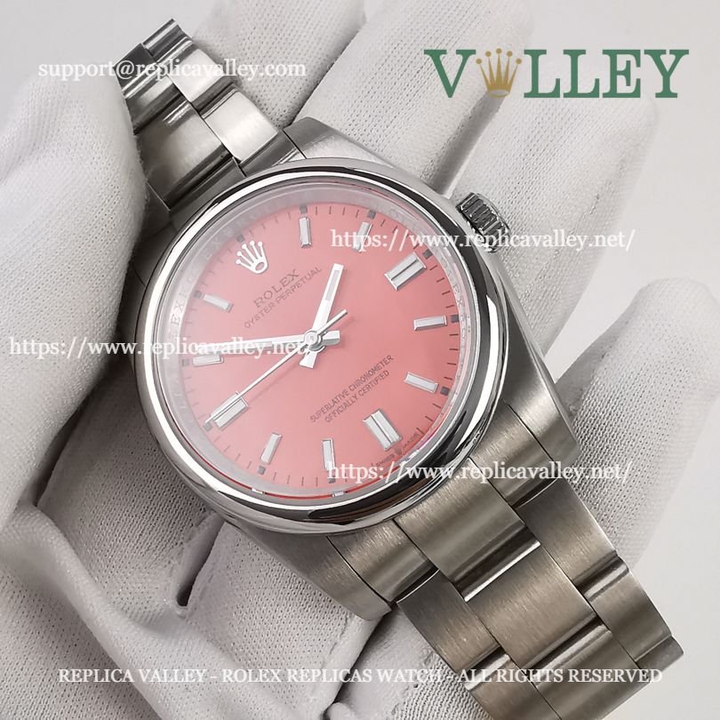 OP36002 Rolex Oyster Perpetual 126000 Coral Red Dial