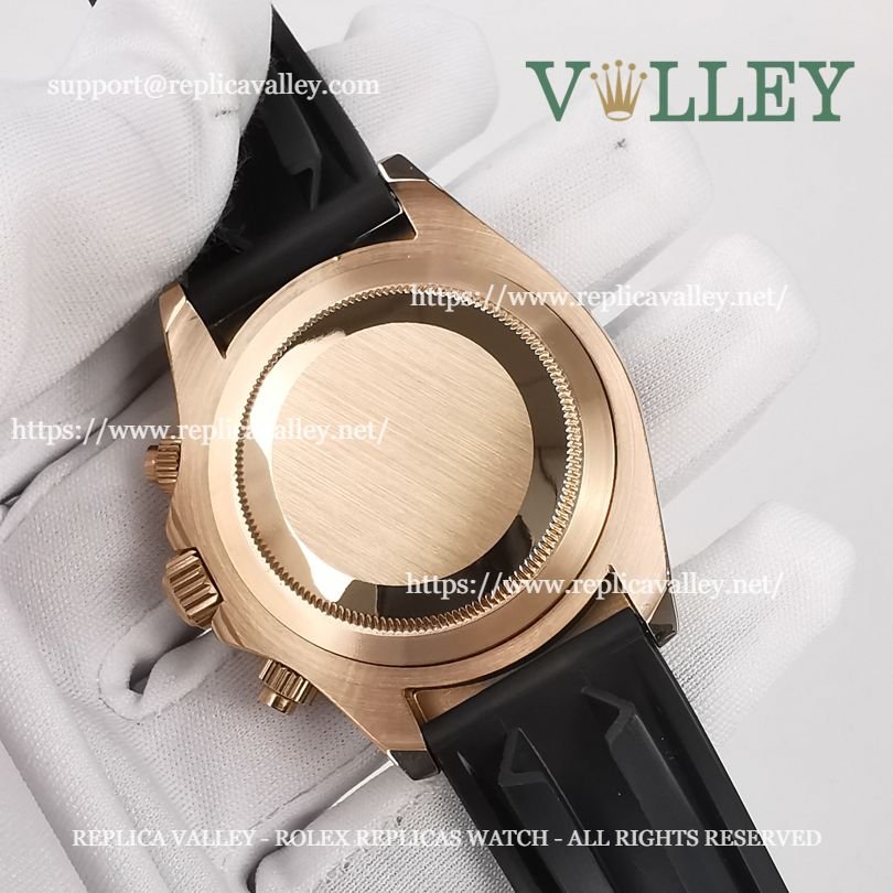 D601 Rolex Daytona 116515 Rose Gold Black Dial