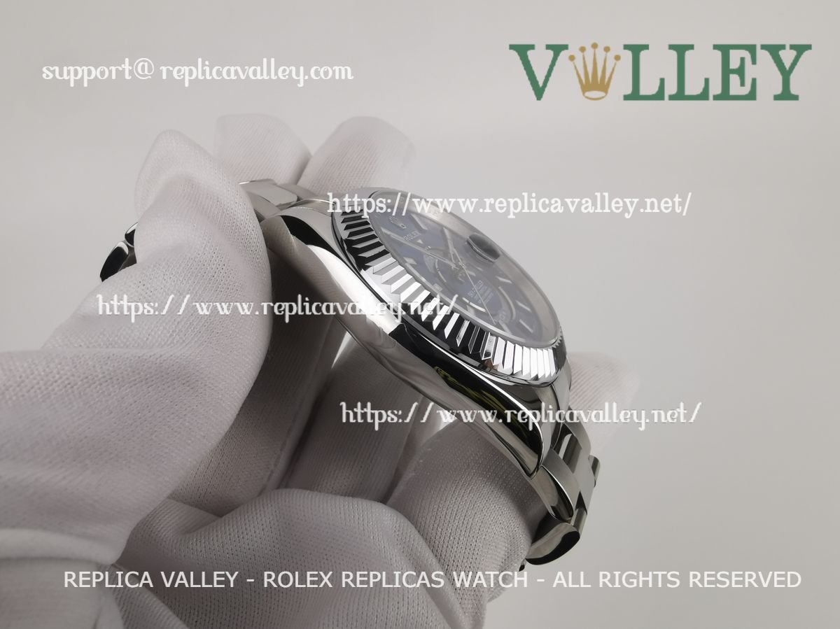 SKD001 Rolex Sky-Dweller 326934 Oyster Bracelet Blue Dial