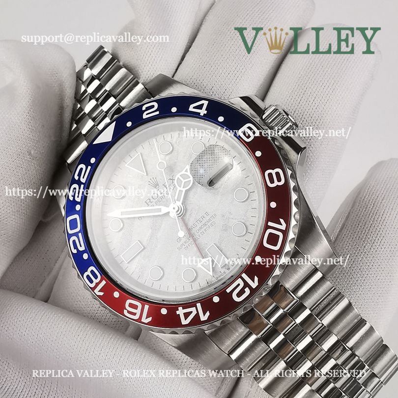 GM516 Rolex GMT-Master II 126719 Pepsi Jubilee Bracelet Meteorite Dial