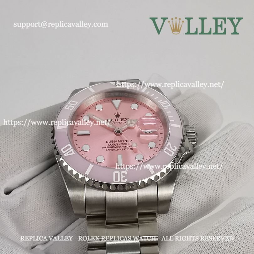 S104 Rolex Submariner 116610 Custom Made Pink Edition