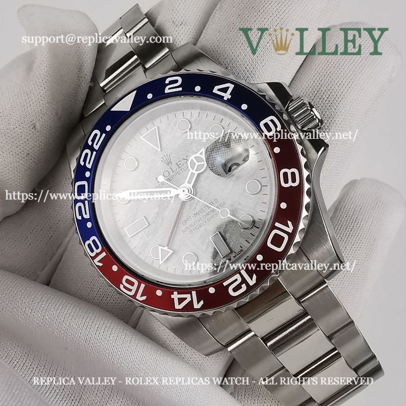 GM506 Rolex GMT-Master II 126719 Pepsi Oyster Bracelet Meteorite Dial