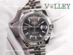 DJ41003 Rolex Datejust 126334 Fluted Bezel Slate Dial