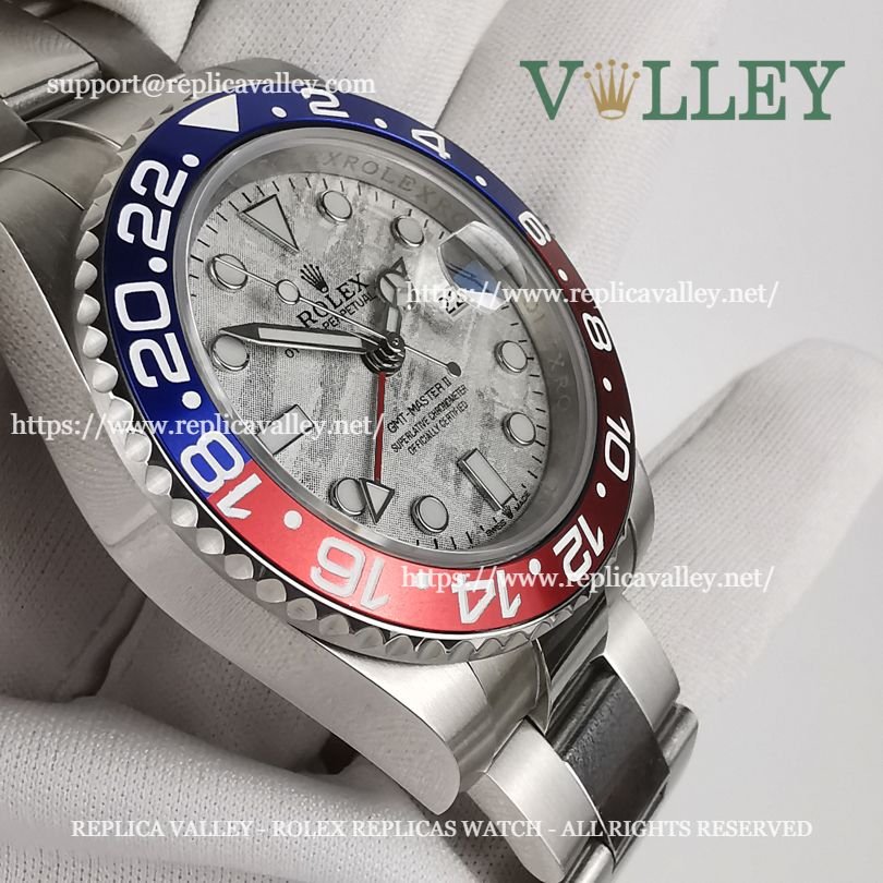 GM506 Rolex GMT-Master II 126719 Pepsi Oyster Bracelet Meteorite Dial