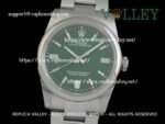OP41005 Rolex Oyster Perpetual 124300 Green Dial
