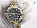 SKD112 Rolex Sky-Dweller 326933 Jubilee Bracelet Black Dial - Image 2