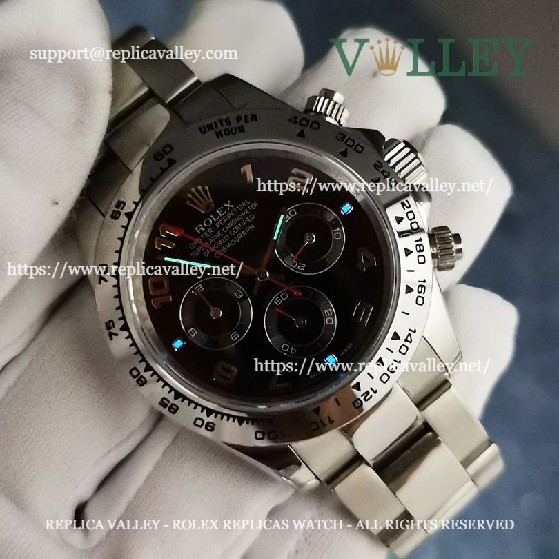 D002 Rolex Daytona 116509 Black Racing Dial