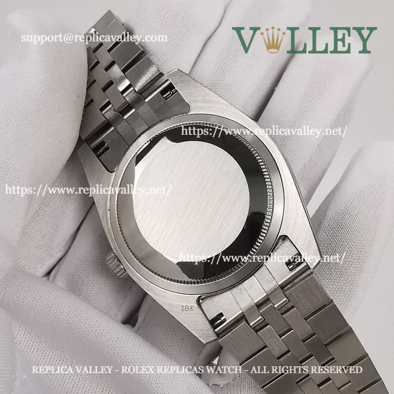 DJ36010 Rolex Datejust 116234 Fluted Bezel Blue Jubilee Diamond Dial