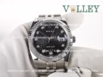 DJ36004 Rolex Datejust 116234 Fluted Bezel Black Jubilee Diamond Dial - Image 5