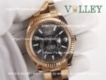 SKD201 Rolex Sky-Dweller 326935 Oyster Bracelet Dark Rhodium Dial