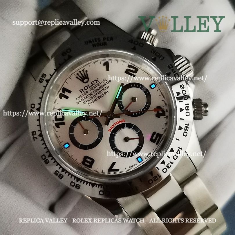 D001 Rolex Daytona 116509 Silver Dial