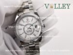 SKD003 Rolex Sky-Dweller 326934 Oyster Bracelet White Dial - Image 2
