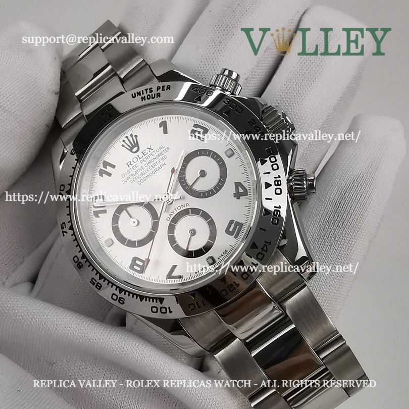 D001 Rolex Daytona 116509 Silver Dial