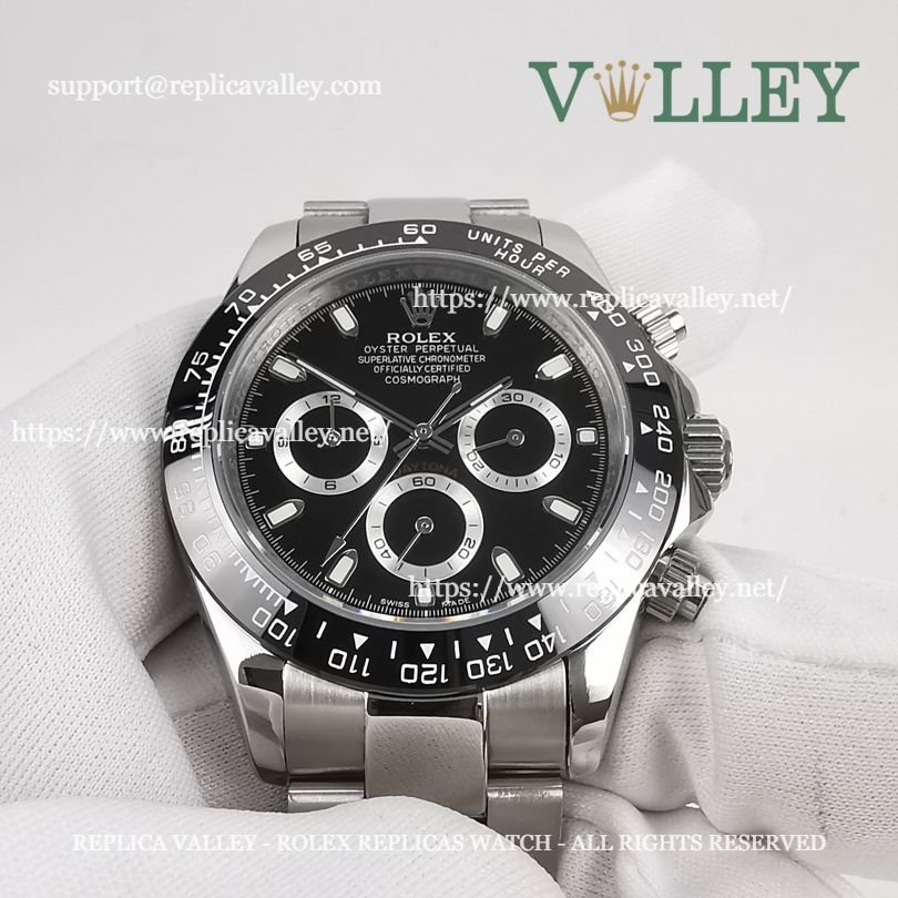 D104 Rolex Daytona 116500 Ceramic Bezel Black Dial