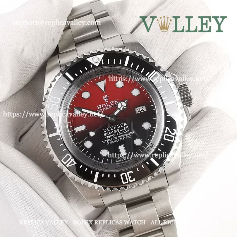 SD003 Rolex Sea-Dweller Custom Made D-Red Dial