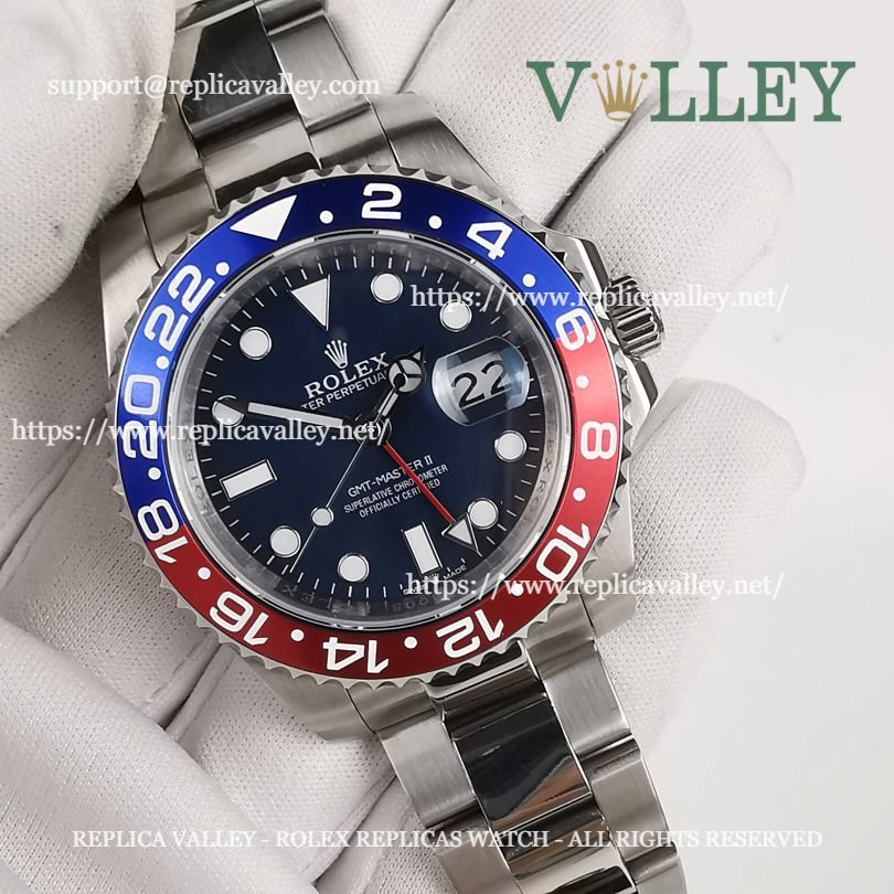 GM505 Rolex GMT-Master II 126719 Pepsi Oyster Bracelet Blue Dial
