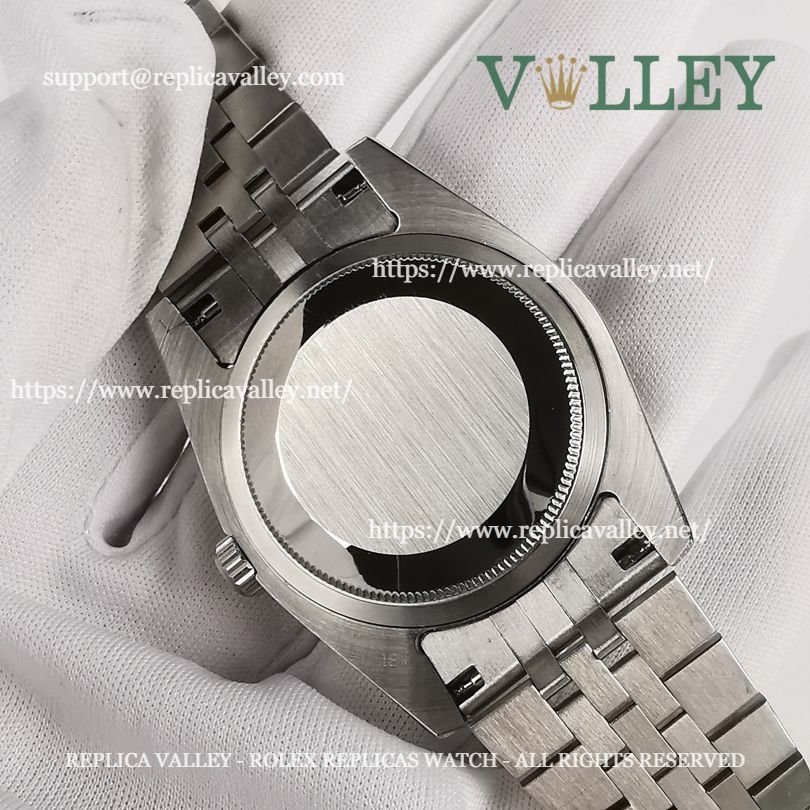 DJ36006 Rolex Datejust 116234 Fluted Bezel Black Dial