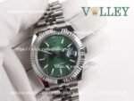 DJ41002 Rolex Datejust 126334 Fluted Bezel Green Fluted-motif Dial