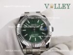 DJ41102 Rolex Datejust 126334 Oyster Bracelet Green Fluted-motif Dial - Image 5