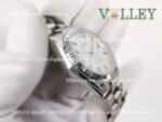 DD36009 Rolex Day-Date 128236 Fluted Bezel Diamond-Paved Dial - Image 3