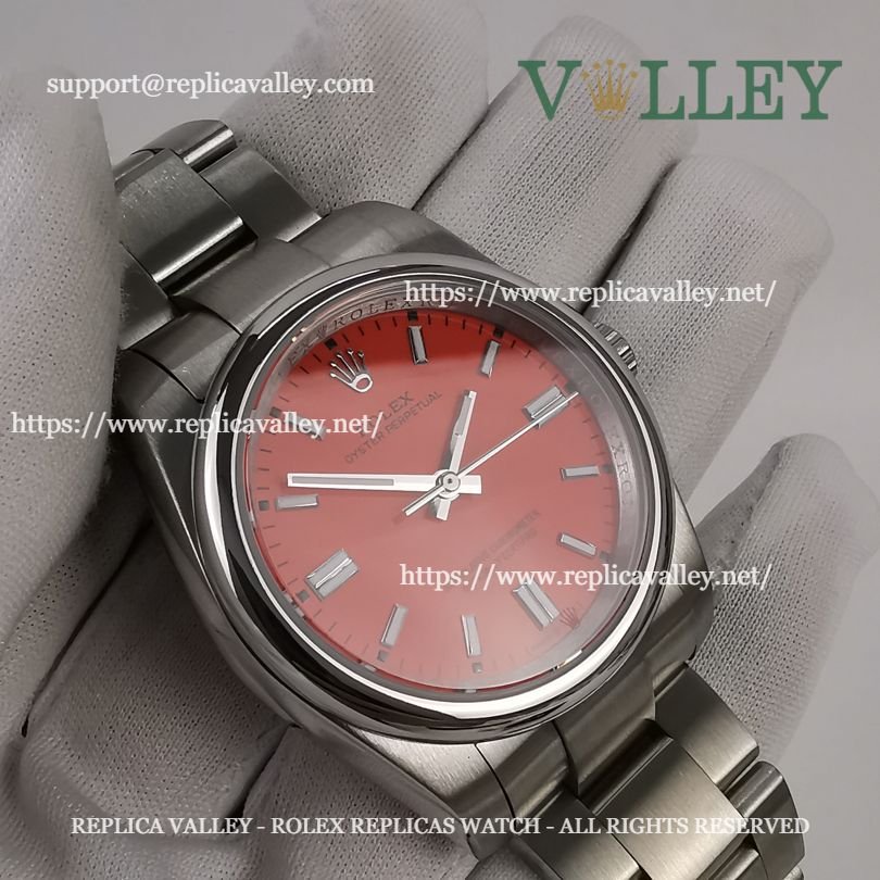 OP36002 Rolex Oyster Perpetual 126000 Coral Red Dial