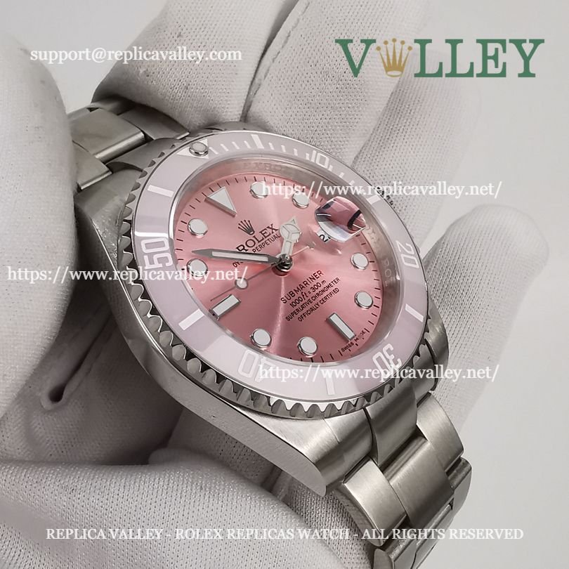 S104 Rolex Submariner 116610 Custom Made Pink Edition