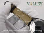 C002 Rolex Cellini Time 50509 Black Leather Strap White Dial - Image 13
