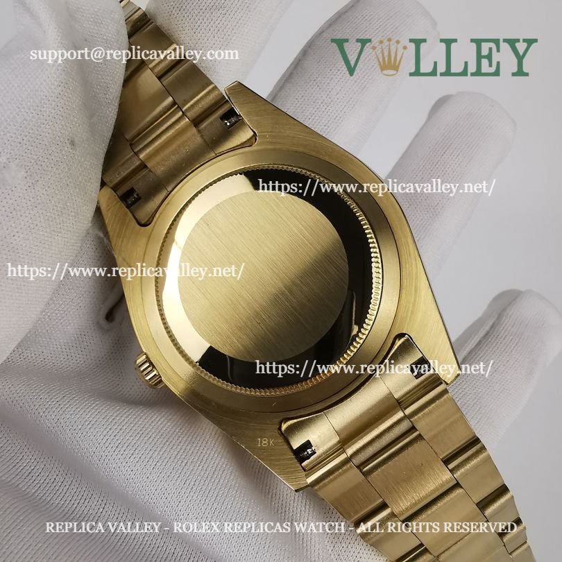 SKD303 Rolex Sky-Dweller 326938 Oyster Bracelet Gold Dial