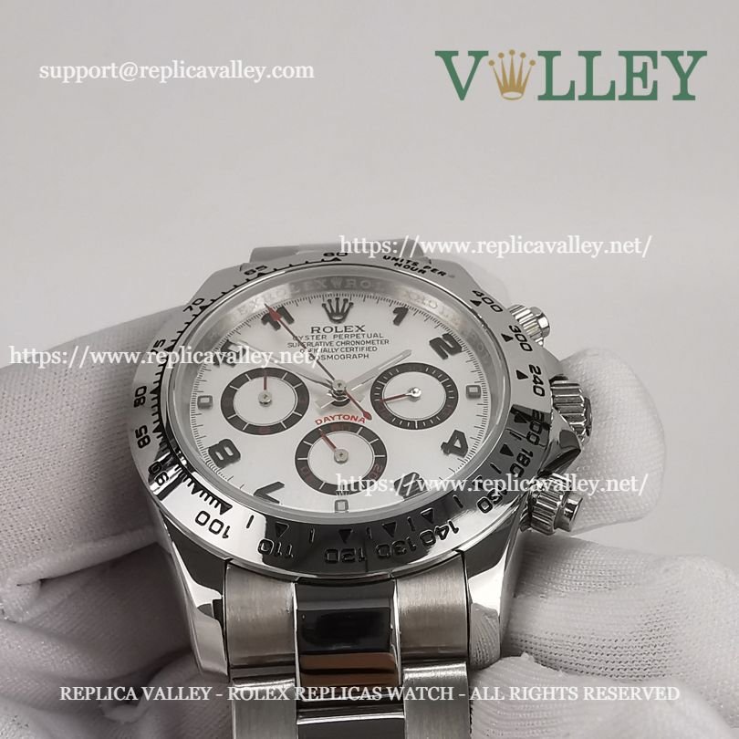 D001 Rolex Daytona 116509 Silver Dial