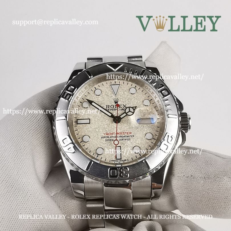 Y003 Rolex Yacht-Master 116622 Platinum Dial