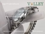 DD36008 Rolex Day-Date 128236 Fluted Bezel Ice-Blue Baguette Dial - Image 4