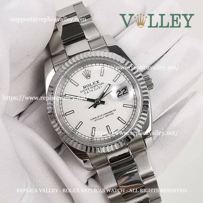 DJ36108 Rolex Datejust 116234 Silver Dial Oyster Bracelet