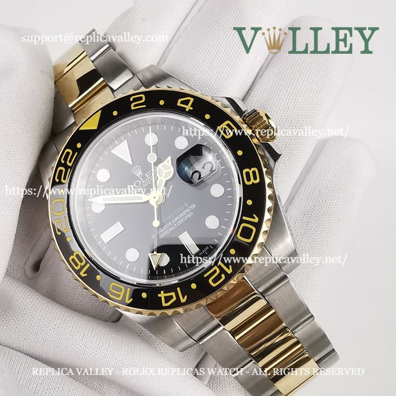 GM522 Rolex GMT-Master II 116713LN Yellow Gold & Stainless Steel
