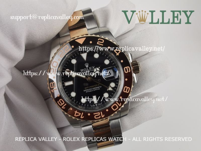 f7056745f5e92404063bb8faf9ed91294fe8ac61 GM521 Rolex GMT-Master II 126711 Root Beer Oyster Bracelet - Image 1