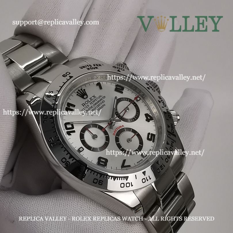D001 Rolex Daytona 116509 Silver Dial