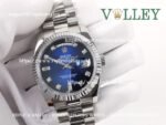 DD36003 Rolex Day-Date 128239 Fluted Bezel Blue Ombre Dial - Image 2