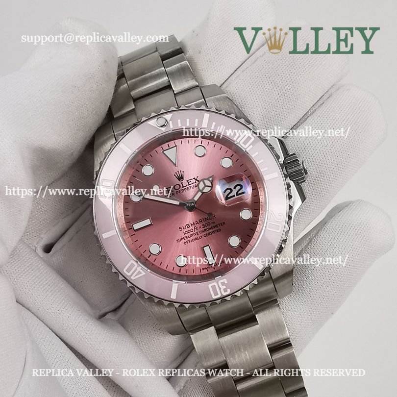 S104 Rolex Submariner 116610 Custom Made Pink Edition