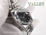 DJ36004 Rolex Datejust 116234 Fluted Bezel Black Jubilee Diamond Dial - Image 3
