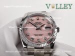 DJ36107 Rolex Datejust 116234 MOP Pink Diamond Dial Oyster Bracelet - Image 5